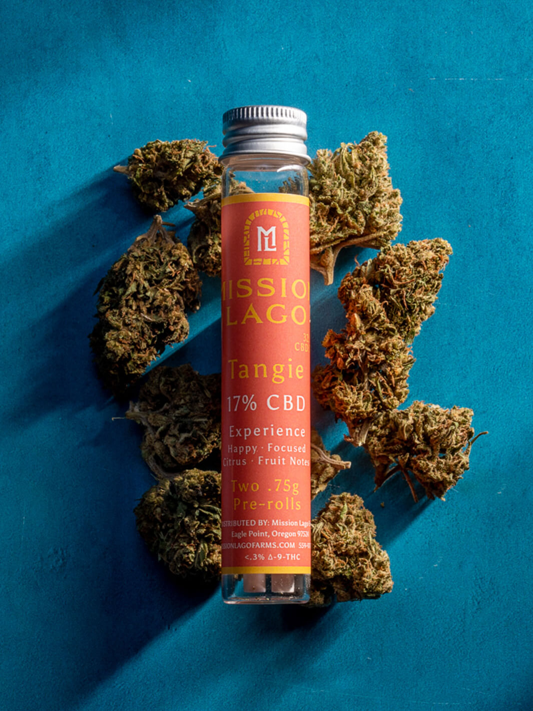Tangie CBD Pre-Rolls – Mission Lago Farms