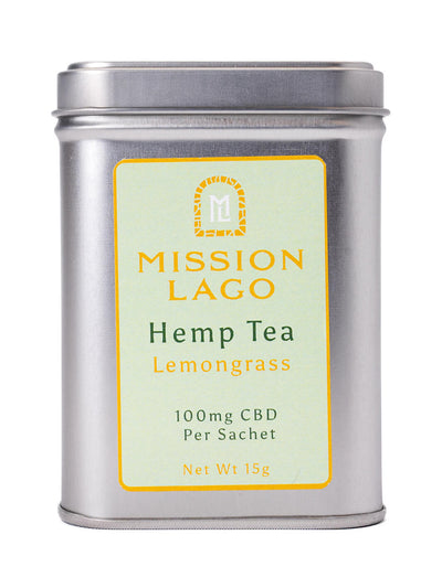 Lemongrass Hemp Tea - Mission Lago Farms