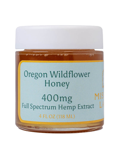 Oregon Wildflower CBD Honey 400mg - Mission Lago Farms