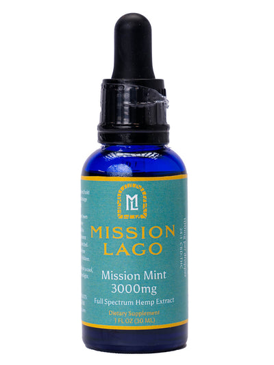 CBD Mission Mint - 1500 / 3000mg - Mission Lago Farms
