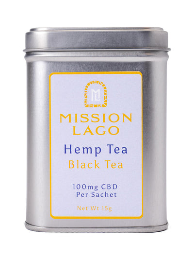 Black Hemp Tea - Mission Lago Farms